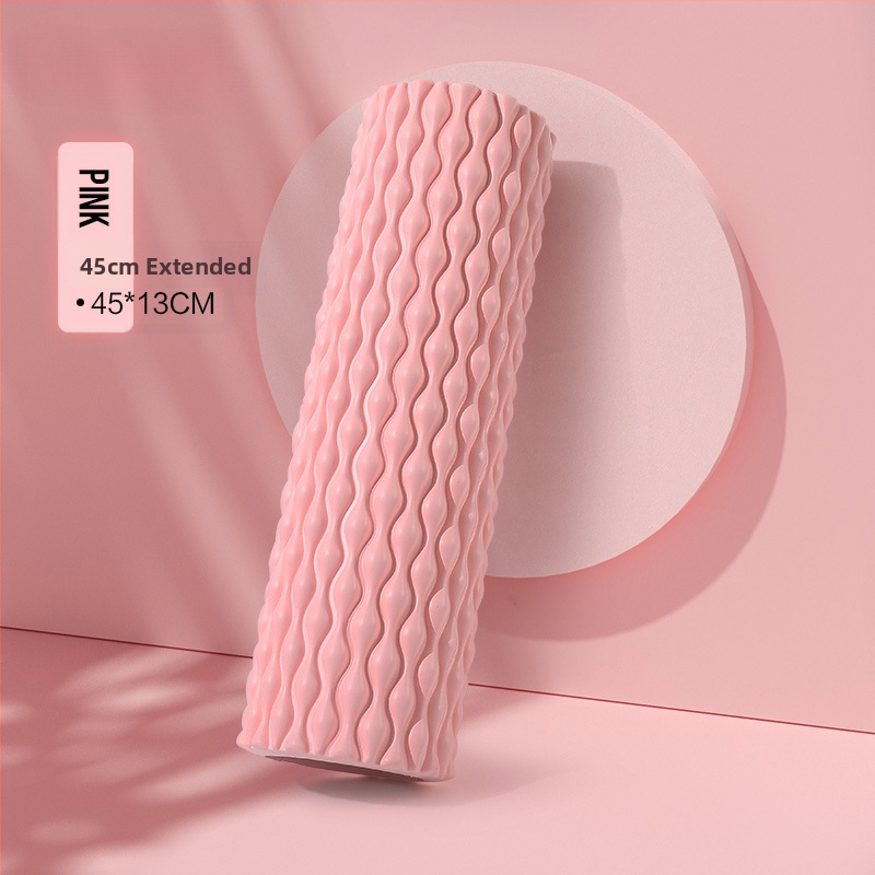 Amyup EVA κύλινδρος γιόγκα με σχήμα σταγόνας νερού, κενό εσωτερικό και μασάζ με δοντάκια λύκου