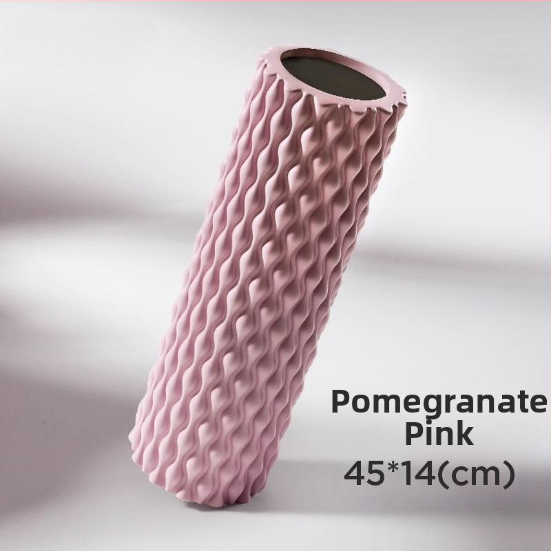 Amyup EVA κύλινδρος γιόγκα με σχήμα σταγόνας νερού, κενό εσωτερικό και μασάζ με δοντάκια λύκου