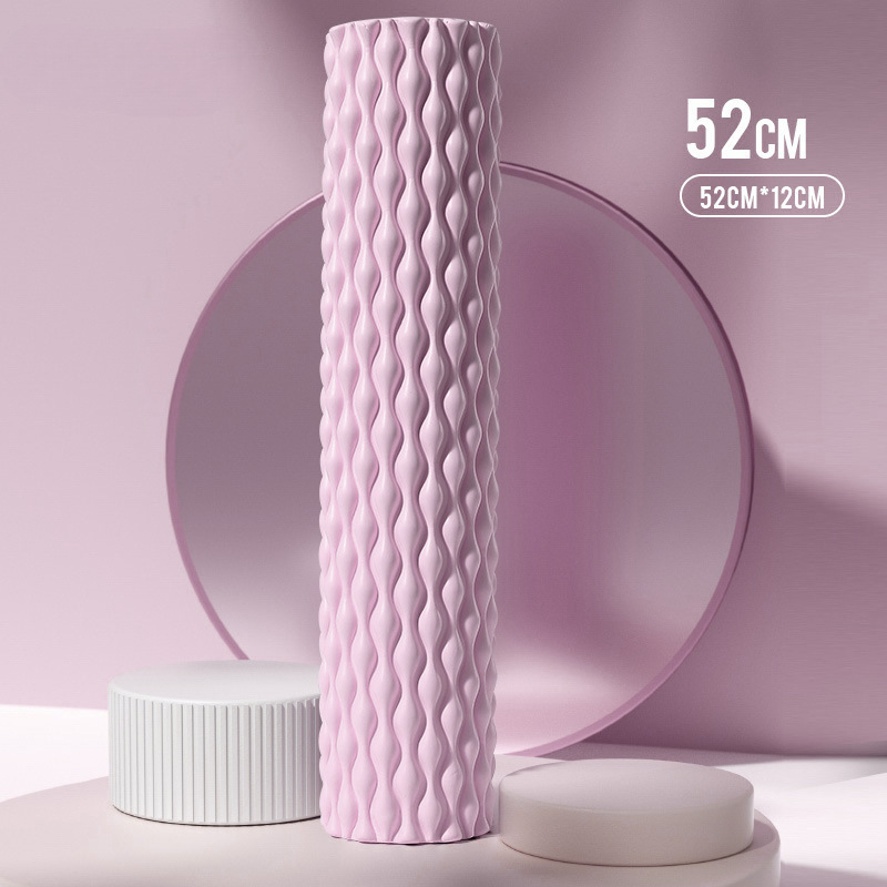 Amyup EVA κύλινδρος γιόγκα με σχήμα σταγόνας νερού, κενό εσωτερικό και μασάζ με δοντάκια λύκου