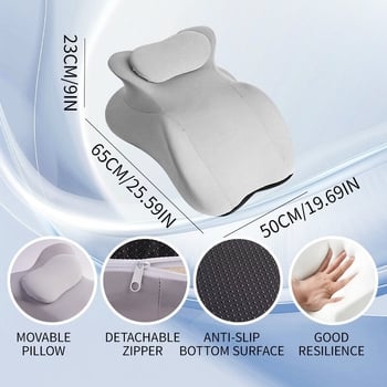 Daugifunkcinė masažo pagalvė, drugelio forma, Memory Foam, suaugusiems, vienam naudotojui