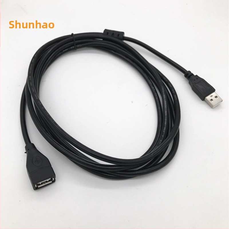 USB удължителен кабел, мъжки към женски конектор, USB 2.0, меден проводник, кабел за данни