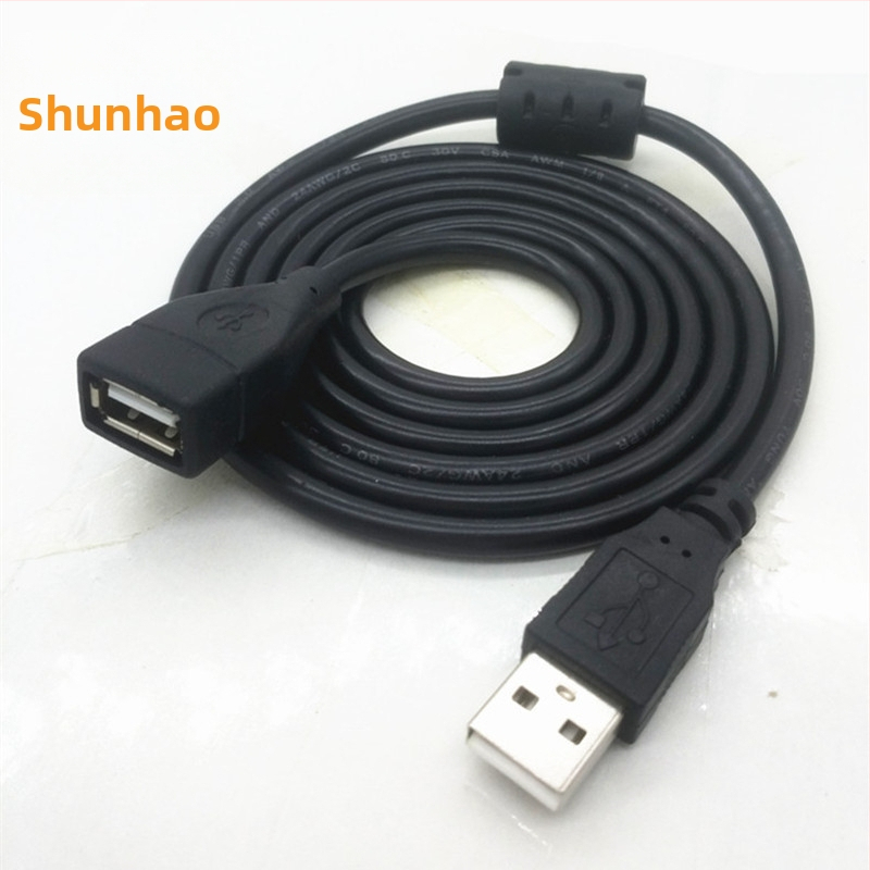 USB удължителен кабел, мъжки към женски конектор, USB 2.0, меден проводник, кабел за данни
