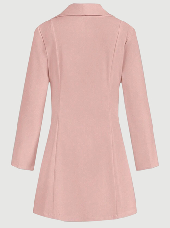 Γυναικείος ιατρικός χιτώνας: πολυεστερικό ύφασμα, μακριά μανίκια, μακρύ μήκος (80–100 εκ.; απομάκρυνση υγρασίας; 95%+ πολυεστερικό)