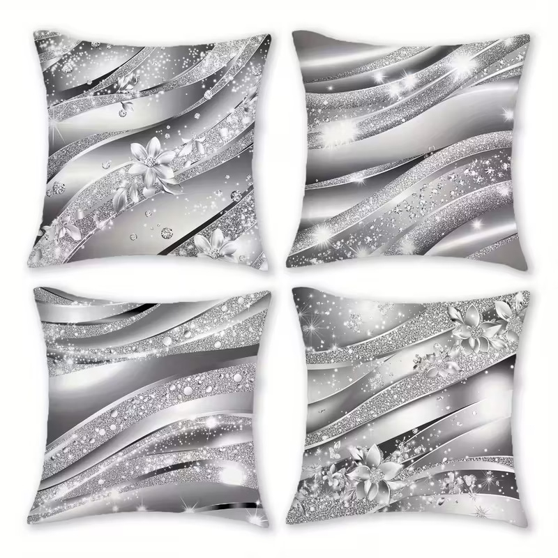 Зимно коледно калъфче за възглавница – лен и къс пух, американски стил за дневна, персонализиране на лого