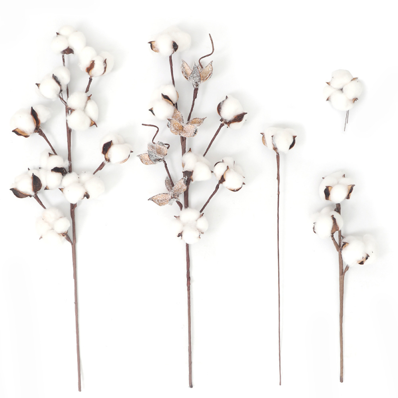 Vestuvinė puokštė iš medvilninių džiovintų gėlių – amžinas žydėjimas, Kalėdinė dekoracija, nuotraukų rekvizitas, DIY, geležies viela