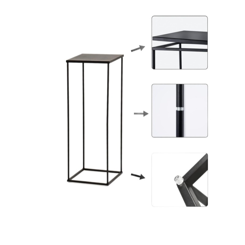 Στήριγμα φυτών από ανθρακούχο χάλυβα, 2 mm πλάκα, συγκόλληση και κάμψη, επίστρωση βαφής με φούρνο, κωδικός 0004