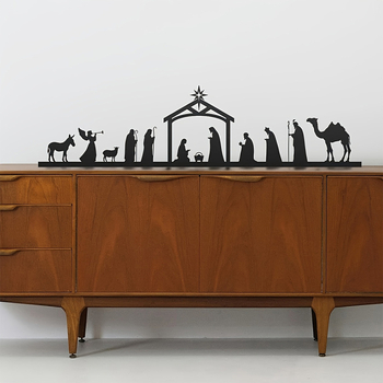 Μεταλλικό επιτραπέζιο διακοσμητικό σιλουέτας – γεωμετρικό σχήμα, κλασικό ύφος, κωδικός προϊόντος W1025; κατάλληλο για οικιακή διακόσμηση, κήπο, εσωτερική και εξωτερική χρήση.