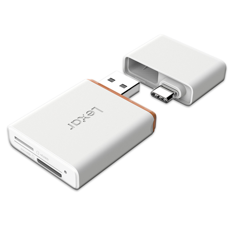 Αναγνώστης NM καρτών, USB 3.1 Type-C, Υποστήριξη TF καρτών, Δύο σε ένα, Plug and Play