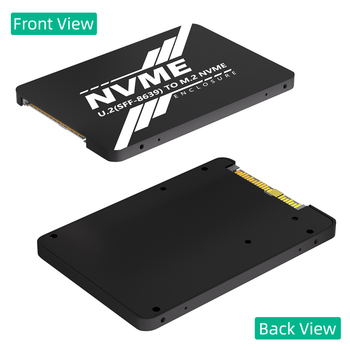 Κάρτα προσαρμογέα M.2 M-Key NVMe σε U.2 (SFF-8639) με αλουμινένιο περίβλημα