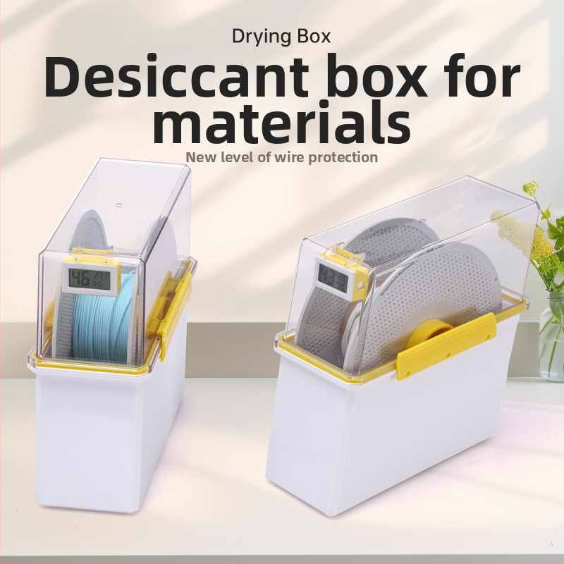 Sušiaca skrinka pre príslušenstvo 3D tlače – tesniaca, priehľadný skladovací kontajner – Earth Surface Drying Box