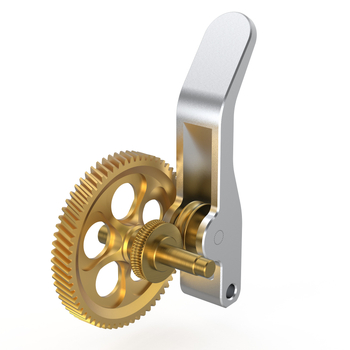 BIQU Panda Claw ekstruderiratas (kõvastatud terasest; mudel Panda Claw; versioonid P1/X1; tarvik A1; ühilduv Bambu Lab ekstruderiga)