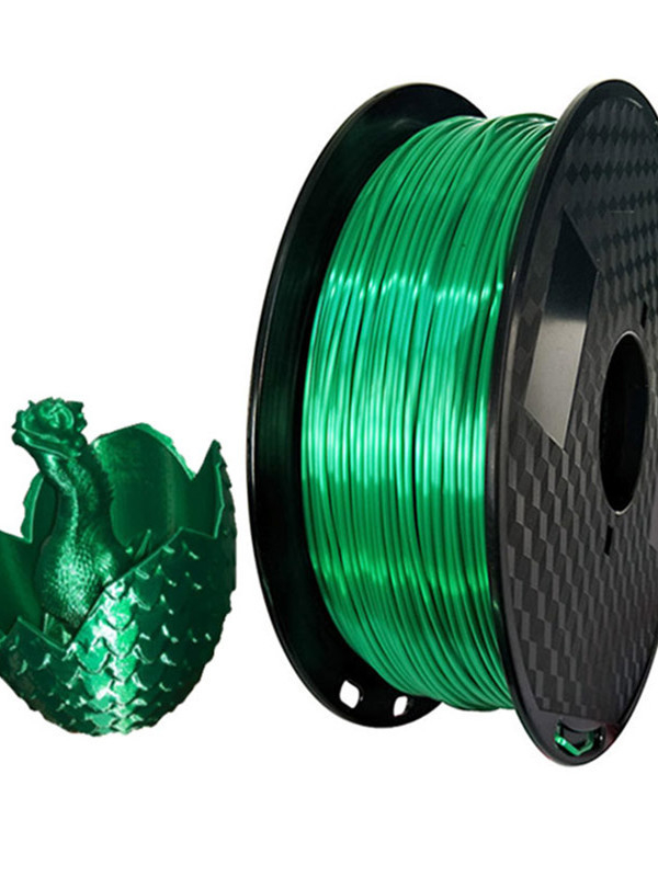 Νήμα PLA για 3D εκτύπωση με μεταλλικό εφέ, 1 кг, χωρίς μάρκα