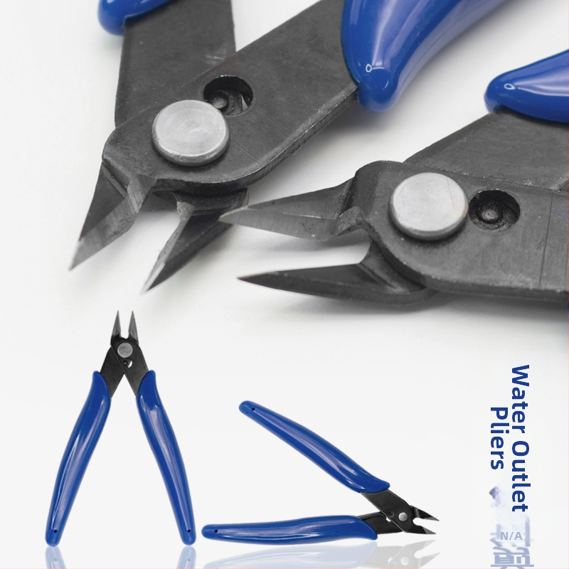 Διαγώνιοι κόφτες για μοντελοποίηση, εργαλείο με λαβή PVC, βάρος 58 g, συνολικός μήκος 130 mm, μήκος σιαγόνας 95 mm