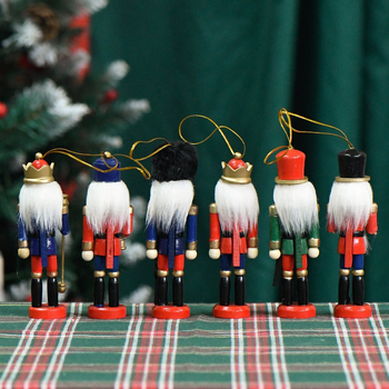 Дървен воин-щурец куклена фигурка – класически стил, персонаж, за домашна Коледа, фестивален подарък