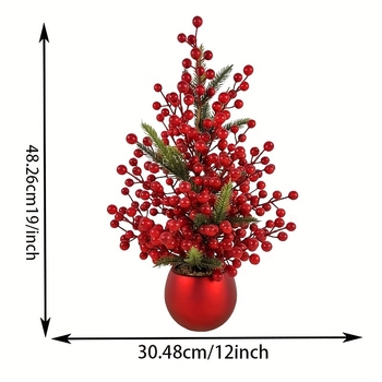 Dirbtinė obuolių Kalėdų eglutė – iš plastiko, injekcinis liejimas, namų dekoracija