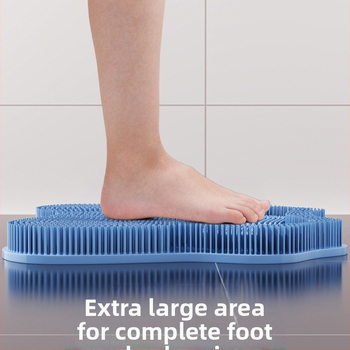 Nailono kojos šveitimo kilimėlis voniai su siurbimo plokšte, suaugusiųjų pėdų masažo kilimėlis, vandens įsisavinimas