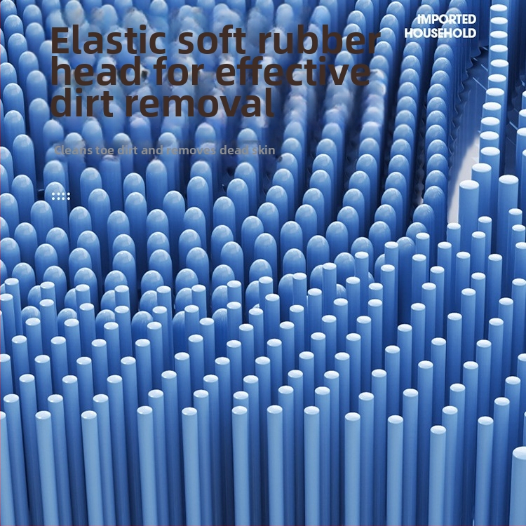 Нейлонова подложка за търкане на крака в банята със suction диск, масажна подложка за крака за възрастни, водопоглъщаща