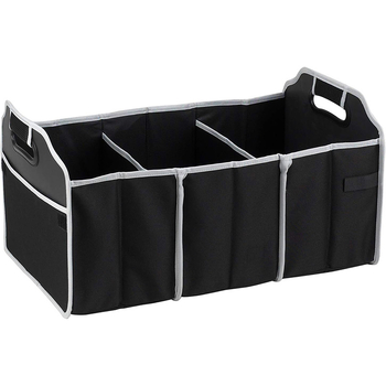 Автомобилен кош за пикник за съхранение, сгъваема външна кутия, водоустойчива, с дръжка, универсална съвместимост, възможност за печат на лого