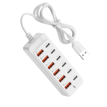 12-в-1 USB/Type-C хъб за прехвърляне на данни и зареждане