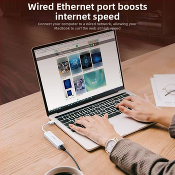 Acer Type-C μετατροπέας Ethernet με USB Hub HY41-T41, USB 2.0, 100 Mbps, διαχωριστής 1–4