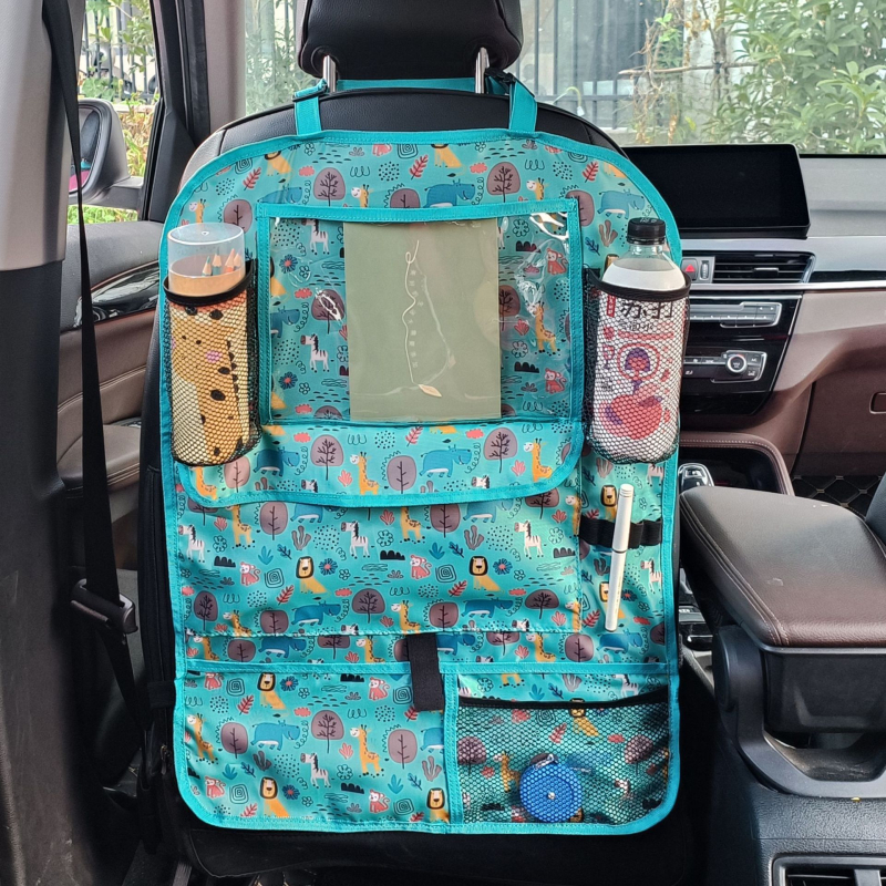 Organizator stražnjeg naslona sjedala – Oxford tkanina, s ručkom, kapacitet 1 L, univerzalna prilagodba