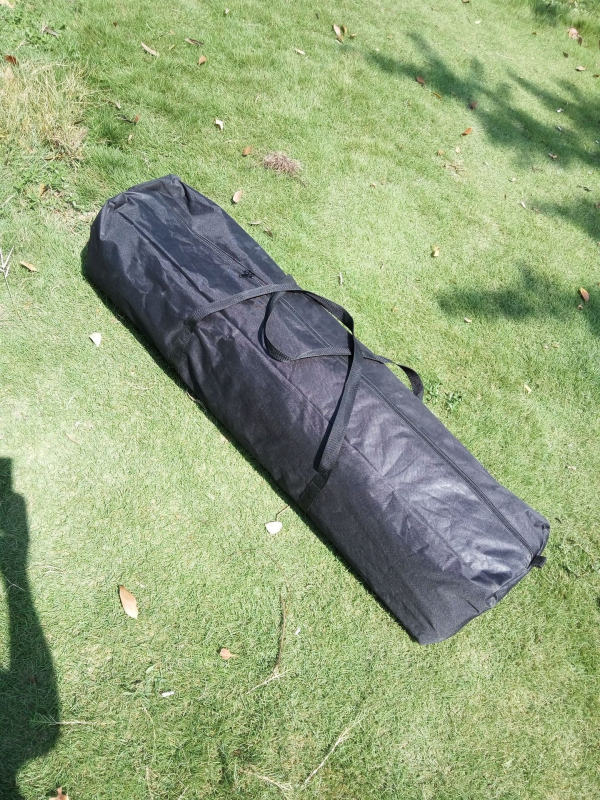 Συναρμολογούμενος υπόστεγος σκηνής με διπλό οροφή, 3x3 m, μεταλλικός σκελετός από σίδηρο, ύφασμα 210D, αδιαβροχοποίηση 1500–2000 mm