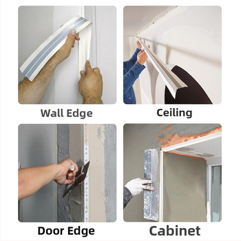 Цинковано метално ъглов предпазител за декорация и ремонт