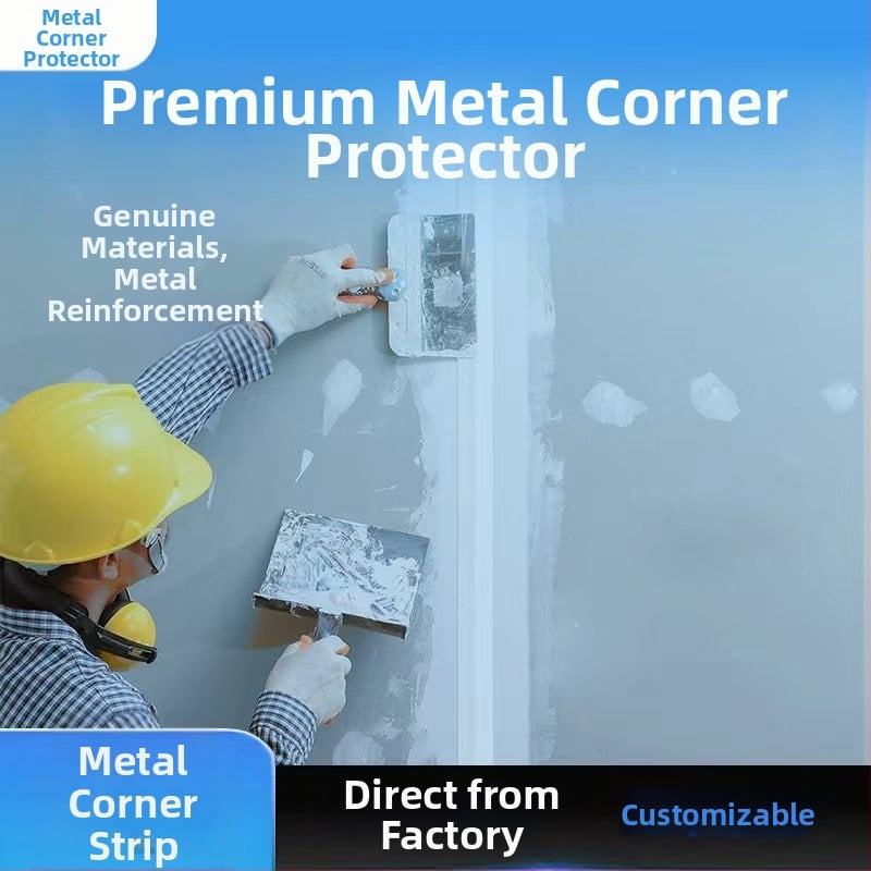 Цинковано метално ъглов предпазител за декорация и ремонт