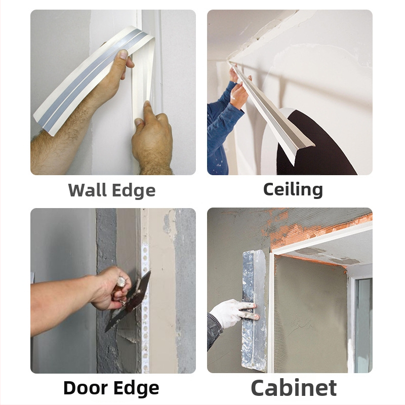 Цинковано метално ъглов предпазител за декорация и ремонт