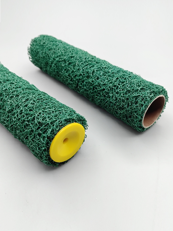 Tekstūras rulītis dekoratīvai pārklāšanai — nejauša tekstūra, ziedu raksts, produkta kods F7589M695H96M7, stils moderns minimālisms