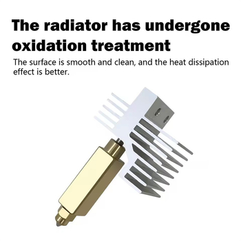 Αξεσουάρ εκτυπωτή 3D για Elegoo Centauri Carbon: κεραμικό θερμικό άκρο, ακροφύσιο από σκληρυμένο ατσάλι και σετ θέρμανσης