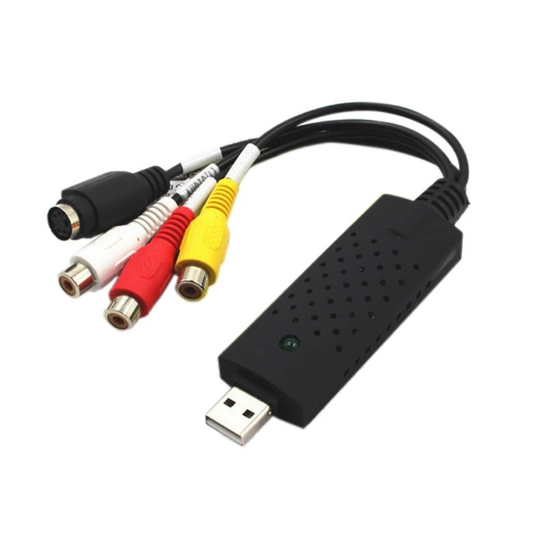 Κάρτα καταγραφής βίντεο USB 2.0 με είσοδο CVBS 3RCA AV, ανάλυση 720x480, μοντέλο YMC3U-B