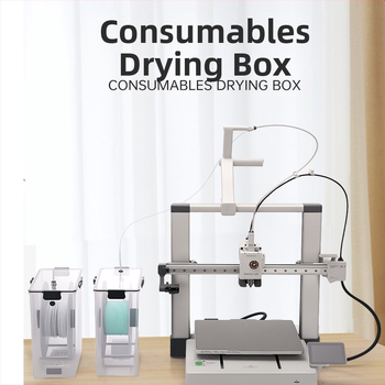 Κουτί Ξήρανσης Αναλώσιμων 3D Εκτυπωτή για PLA (1 kg) και PETG – Σφραγισμένο Αποθηκευτικό, Προστασία από Σκόνη και Υγρασία