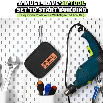 Σετ 43 τεμαχίων εργαλείων για 3D εκτυπωτή: καθαρισμός ακροφύλιου FDM/SLA, αποσυναρμολόγηση με ξύστρα, ακριβής επεξεργασία, PLA υλικό