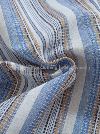 Ανδρικά ριγέ casual παντελόνια, χαλαρή εφαρμογή, μεσαίας μέσης, μακριά, πολυεστέρας