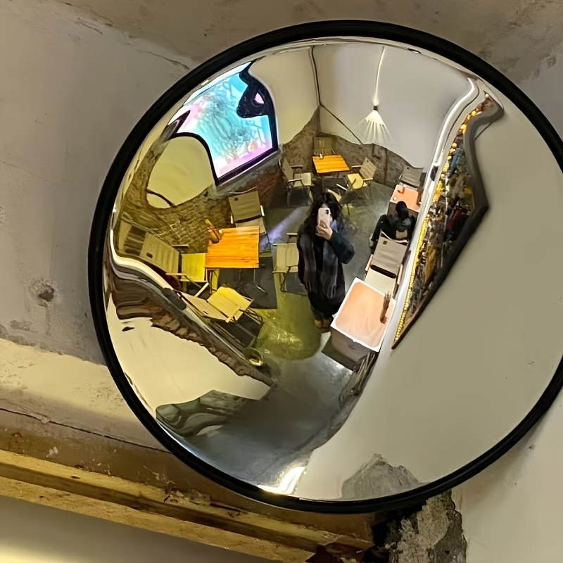 Комбинирано конвексно-конкавно огледало за дома – DIY широкоъгълно фотопроп, рамка PU/PS/PVC; леща от стъкло; произход Zhejiang; модел JM-103