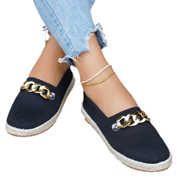 Γυναικεία αθλητικά με διχτυωτό επάνω, Slip-On, στρογγυλή μύτη, χαμηλό ύψος, καουτσούκ σόλα, καθημερινή χρήση