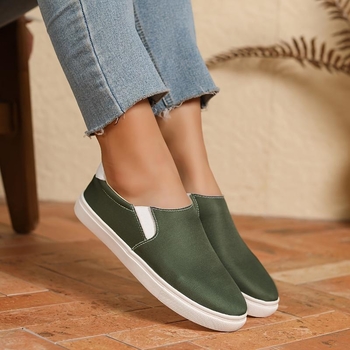 Γυναικείες sneakers με προστασία δακτύλων, επάνω μέρος Xishi Velvet, σόλα Hemp Braid, αθλητικό στυλ, άνοιξη 2024