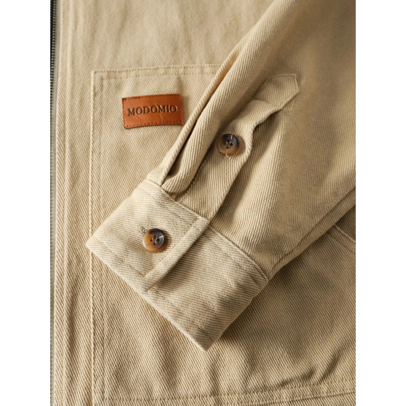 Ārējās jakas stilā šaurs siluets, kontrastains patchwork, Lycra audums, bez kapuces, bieza auduma