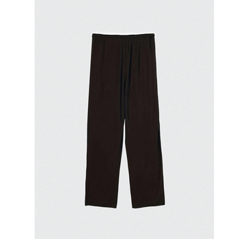 Δύο ζεύγη ανδρικών πυτζάμα παντελόνιών — ύφασμα Milk Silk, πολυεστέρας 90–95%, μεσαίο πάχος, ανοιξιάτικο χαλαρό οικιακό ρούχο