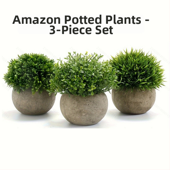 Σετ τεχνητών γλαστρών για εσωτερική διακόσμηση γραφείου και φωτογραφικά αξεσουάρ (Μάρκα: Hengyida; Υλικό: Πλαστικό; Διαδικασία: Έγχυση χύτευσης; Ποικιλία: 3312868)