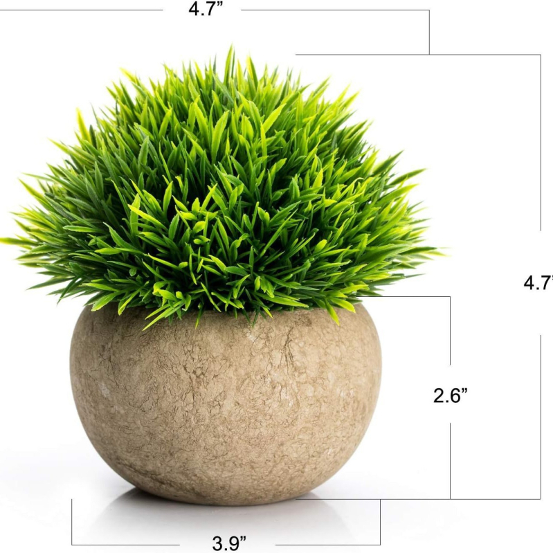 Σετ τεχνητών γλαστρών για εσωτερική διακόσμηση γραφείου και φωτογραφικά αξεσουάρ (Μάρκα: Hengyida; Υλικό: Πλαστικό; Διαδικασία: Έγχυση χύτευσης; Ποικιλία: 3312868)