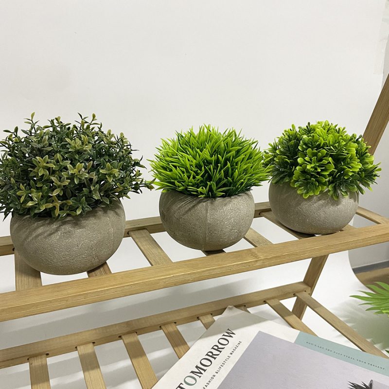 Σετ τεχνητών γλαστρών για εσωτερική διακόσμηση γραφείου και φωτογραφικά αξεσουάρ (Μάρκα: Hengyida; Υλικό: Πλαστικό; Διαδικασία: Έγχυση χύτευσης; Ποικιλία: 3312868)