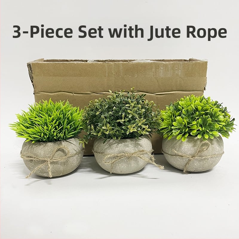 Σετ τεχνητών γλαστρών για εσωτερική διακόσμηση γραφείου και φωτογραφικά αξεσουάρ (Μάρκα: Hengyida; Υλικό: Πλαστικό; Διαδικασία: Έγχυση χύτευσης; Ποικιλία: 3312868)