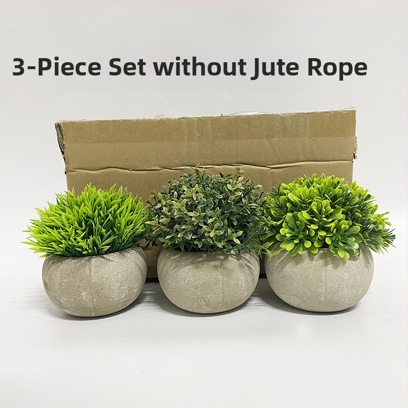 Σετ τεχνητών γλαστρών για εσωτερική διακόσμηση γραφείου και φωτογραφικά αξεσουάρ (Μάρκα: Hengyida; Υλικό: Πλαστικό; Διαδικασία: Έγχυση χύτευσης; Ποικιλία: 3312868)