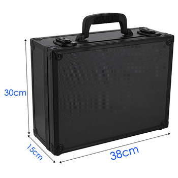 Θήκη αποθήκευσης και έκθεσης καρτών ποδοσφαίρου από κράμα αλουμινίου, φορητό κιβώτιο εργαλείων, χωρητικότητα 10 καρτών, βάρος 2,3 kg, φορτίο 50 kg