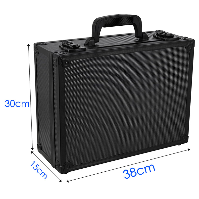 Θήκη αποθήκευσης και έκθεσης καρτών ποδοσφαίρου από κράμα αλουμινίου, φορητό κιβώτιο εργαλείων, χωρητικότητα 10 καρτών, βάρος 2,3 kg, φορτίο 50 kg