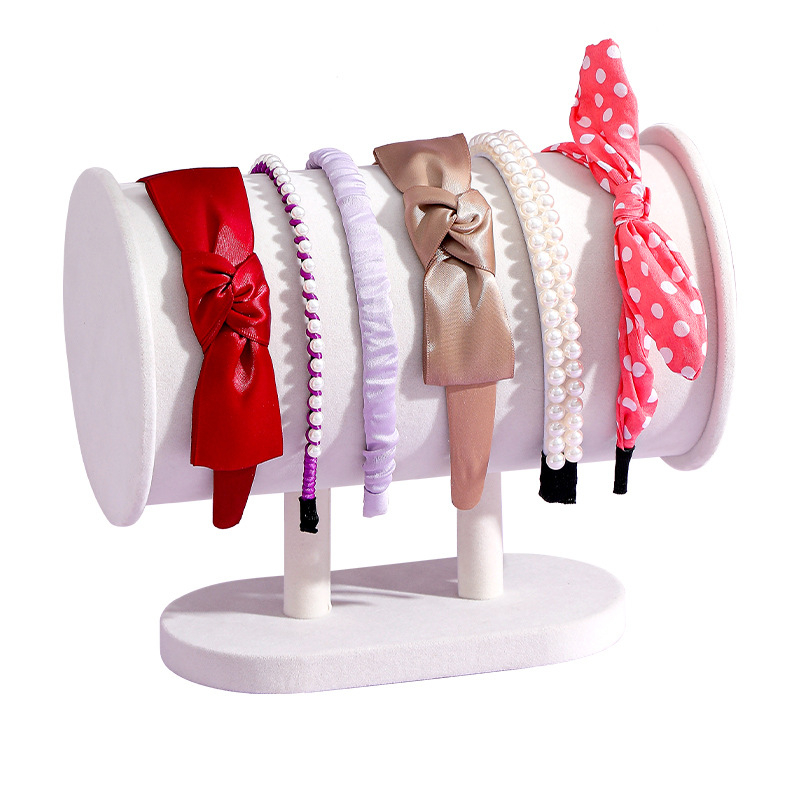 Ράφι προβολής φλανέλ για αξεσουάρ μαλλιών, ενσωματωμένος σχεδιασμός, μονοκόμματο πλαίσιο, ραφή συγκόλλησης, μοντέρνο στυλ