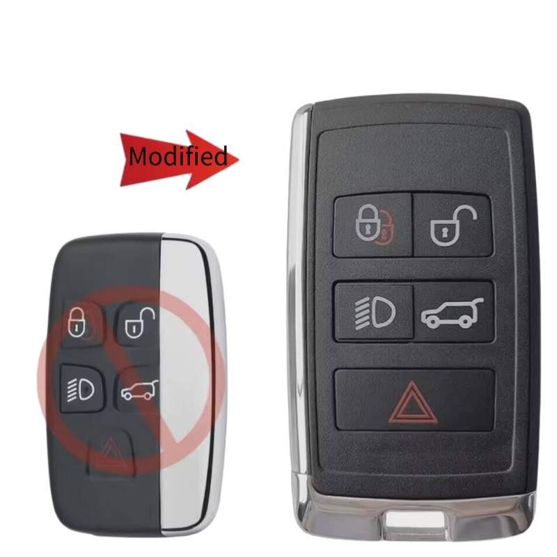 Išmaniojo rakto korpusas Land Rover/Jaguar – TPU medžiaga, OHERE, modelis 282929