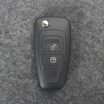 Ford Focus sulankstomas raktų korpusas, 433 MHz + 63 čipai, FSK